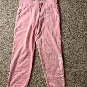 Pink Champion Sweatpants